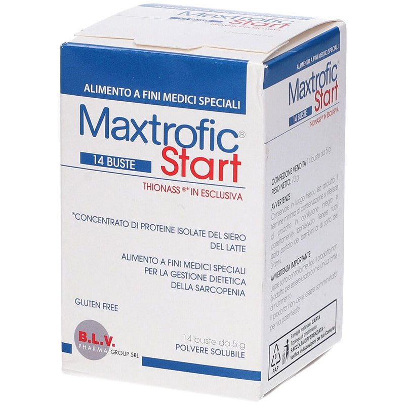 Maxtrofic Start Integratore Alimentare 14 Bustine Tonico Ricostituente per Energia e Vitalità Maxtrofic Start Integratore Alimentare 14 Bustine Tonico Ricostituente per Energia e Vitalità