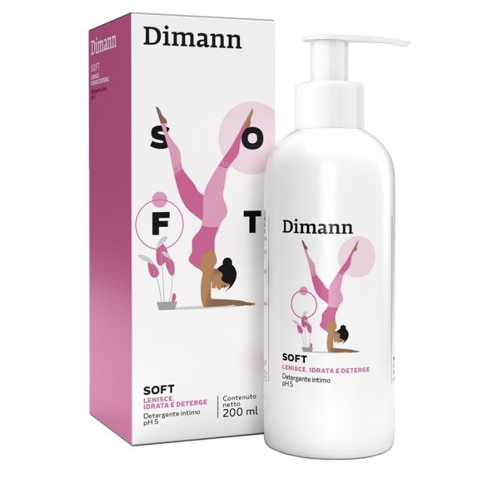 Dimann Soft Detergente Intimo Delicato per Igiene Intima Quotidiana con Azione Lenitiva e Rinfrescante Dimann Soft Detergente Intimo Delicato per Igiene Intima Quotidiana con Azione Lenitiva e Rinfrescante