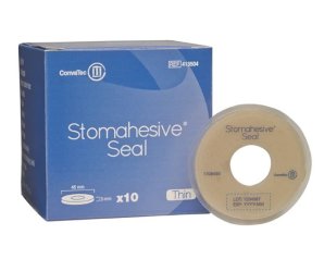 Stomahesive Seal anello 48 mm 10 pezzi anelli adesivi protettivi per stomia
