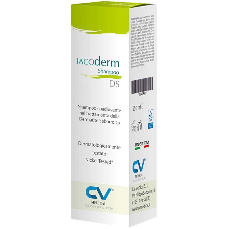 Cv Medical Iacoderm Shampoo Ds 250 Ml Cv Medical Iacoderm Shampoo Ds 250 Ml