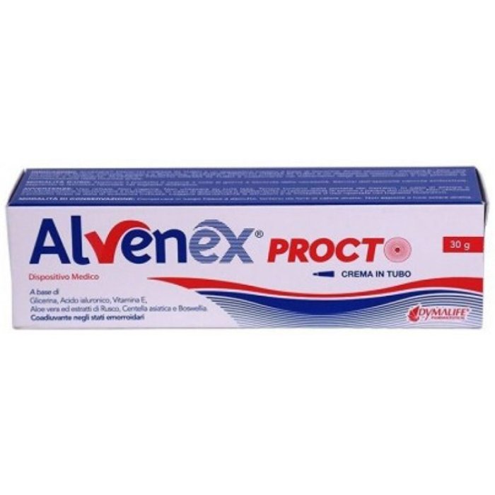 Dymalife Pharmaceutical Alvenex Procto Crema Dispositivo Medico 30g Dymalife Pharmaceutical Alvenex Procto Crema Dispositivo Medico 30g