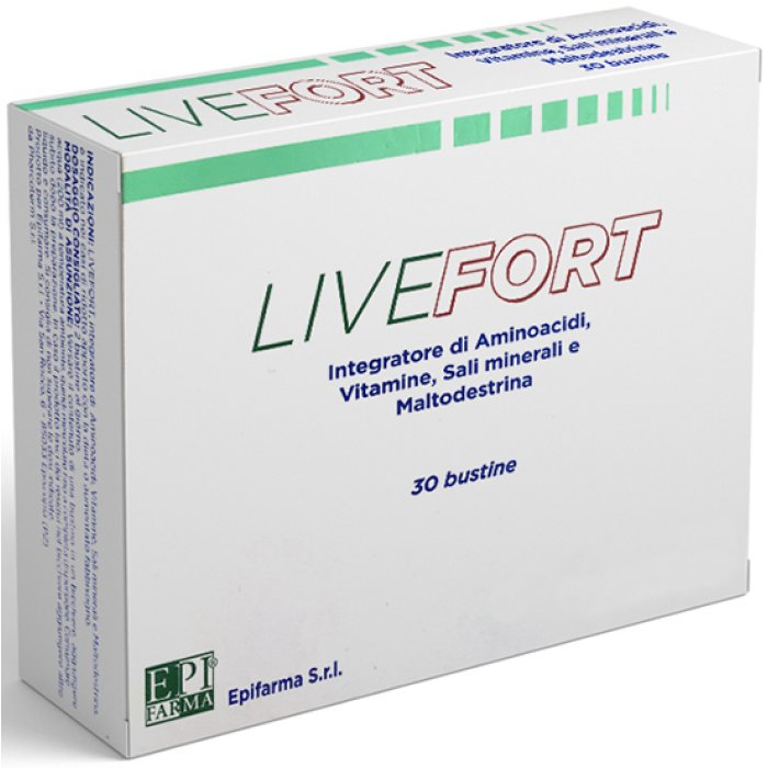 Livefort Integratore in Bustine 30 pezzi – Sostegno Fegato e Funzione Epatica Livefort Integratore in Bustine 30 pezzi – Sostegno Fegato e Funzione Epatica
