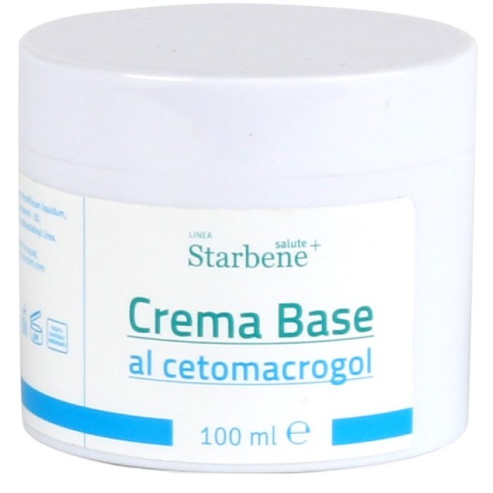 Crema base Cetomacrogol vaso - base emolliente neutra per preparazioni galeniche Crema base Cetomacrogol vaso - base emolliente neutra per preparazioni galeniche