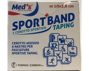 Med's Sport Band cerotto sportivo taping 10 m x 3,8 cm