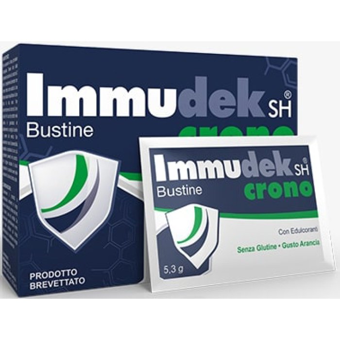 Immudek Sh Crono Integratore di Zinco e Vitamina C 14 bustine