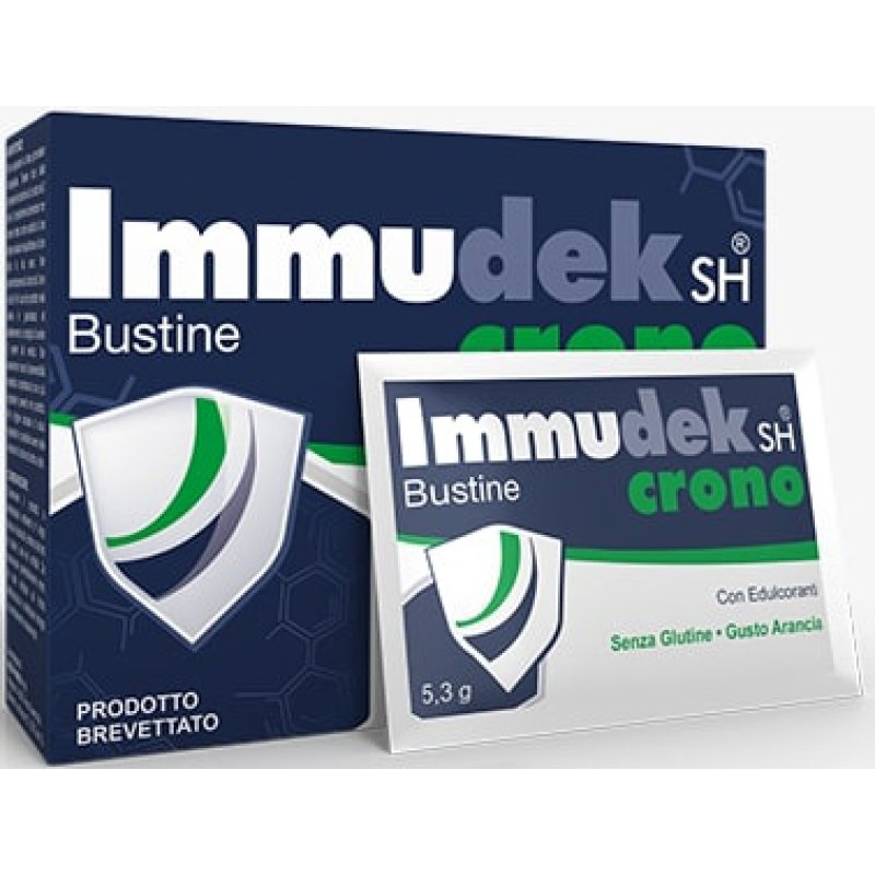 Immudek Sh Crono Integratore di Zinco e Vitamina C 14 bustine Immudek Sh Crono Integratore di Zinco e Vitamina C 14 bustine