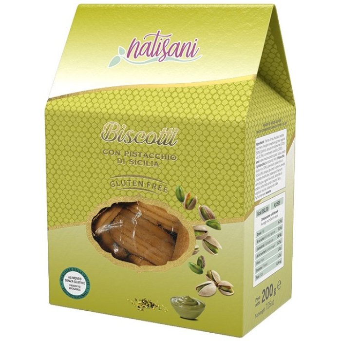 NATISANI Bisc.Pistacchio 200g