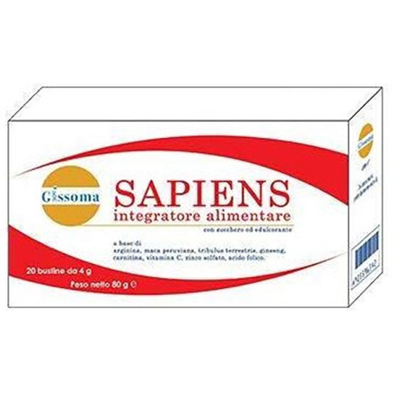 Gissoma Sapiens Integratore Alimentare 20 Bustine Gissoma Sapiens Integratore Alimentare 20 Bustine