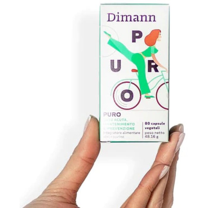 Dimann Puro 80 Capsule Integratore per Benessere Uomo Dimann Puro 80 Capsule Integratore per Benessere Uomo