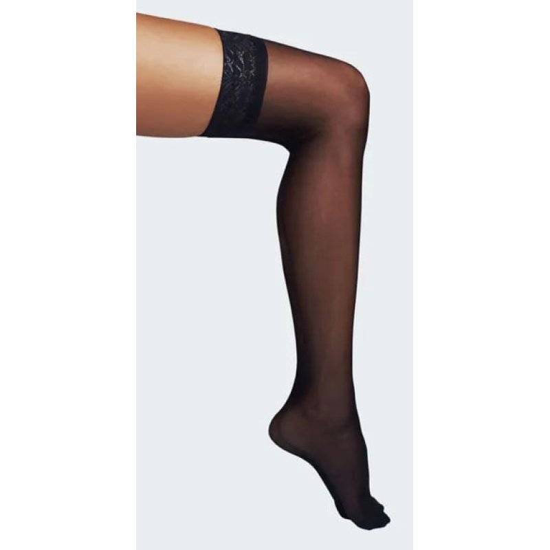 Collant Medi 18 Nero Taglia 2 &ndash; Calze Elastiche Contenitive da Donna per Circolazione e Benessere delle Gambe