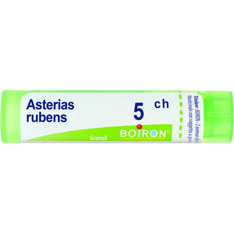 Asterias Rubens Boiron Granuli Omeopatici in Tubo Diluizione 5 per Pelle Impura, Acne e Benessere del Seno