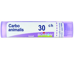 Carbo animalis 30CH tubo granuli Boiron - rimedio omeopatico in granuli 30CH