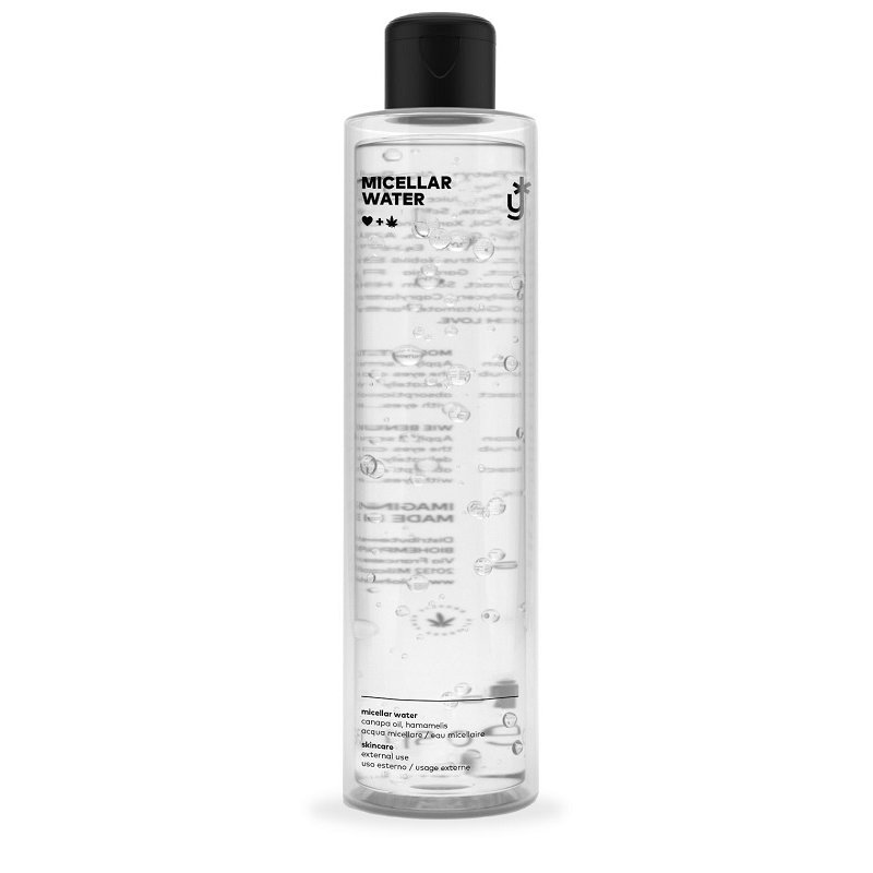 Biohempathy Micellar Water &ndash; Acqua Micellare Biologica Viso e Occhi con Olio di Canapa Sativa, Detergente Delicato Struccante