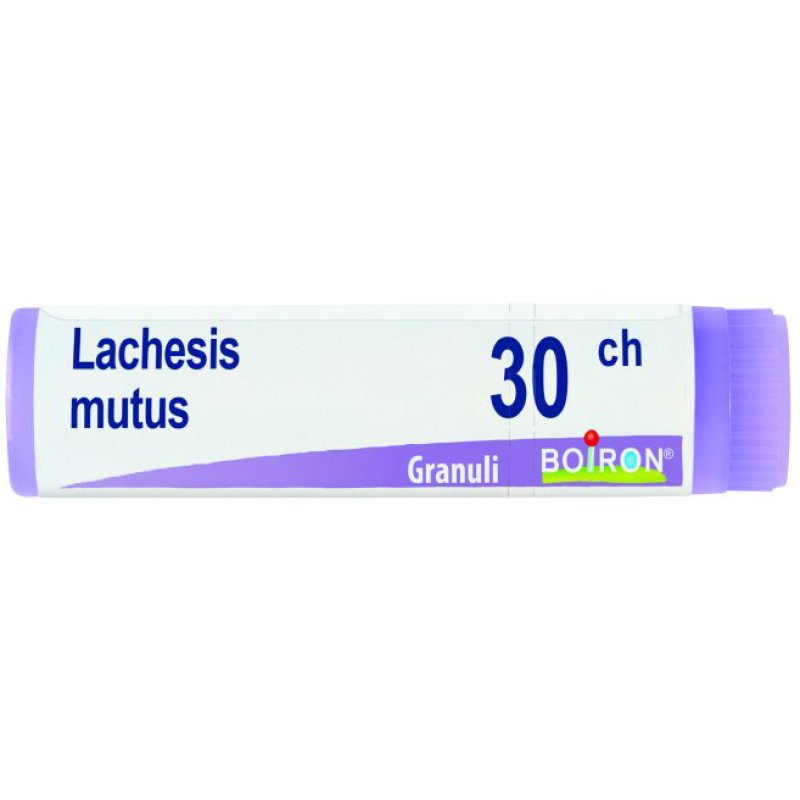 Lachesis Mutus 30 CH Dose Globuli Omeopatici Boiron – Rimedio Naturale per il Benessere Generale Lachesis Mutus 30 CH Dose Globuli Omeopatici Boiron – Rimedio Naturale per il Benessere Generale