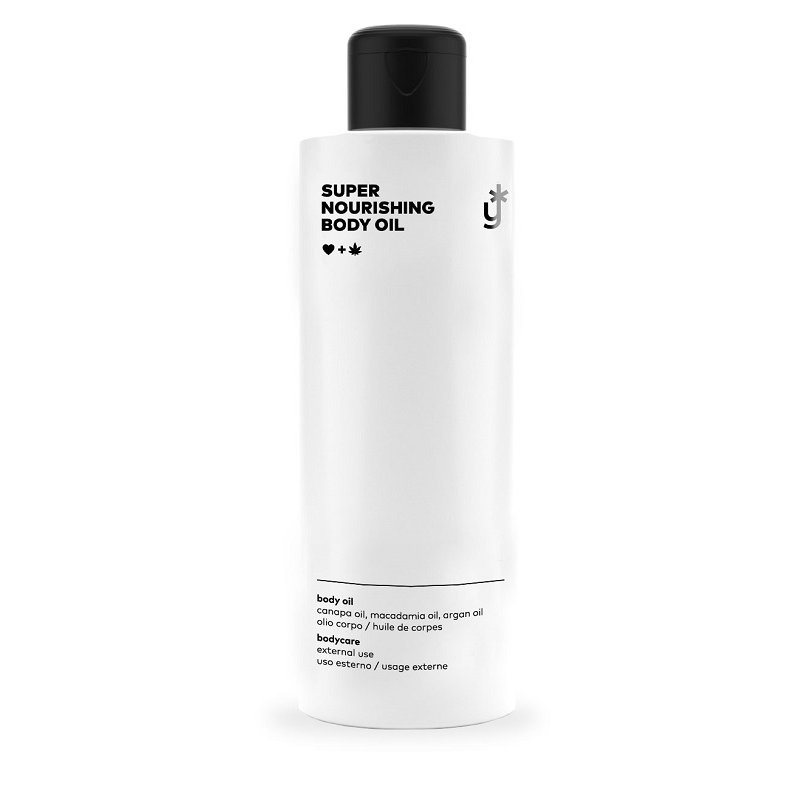 Biohempathy Super Nourish Body Crema Corpo Nutriente Intensiva alla Canapa Biologica per Pelle Secca e Molto Secca