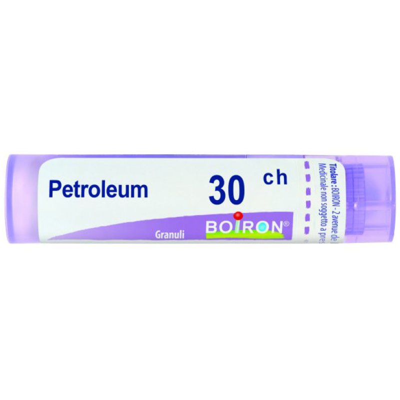 Boiron Petroleum 30CH Tubo Granuli Omeopatici Rimedio Naturale per Pelle Secca e Screpolata
