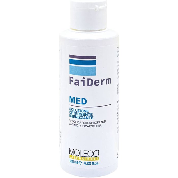 Faiderm Med Crema Dermatologica 125 ml &ndash; Trattamento Lenitivo per Pelle Irritata, Secca e Arrossata