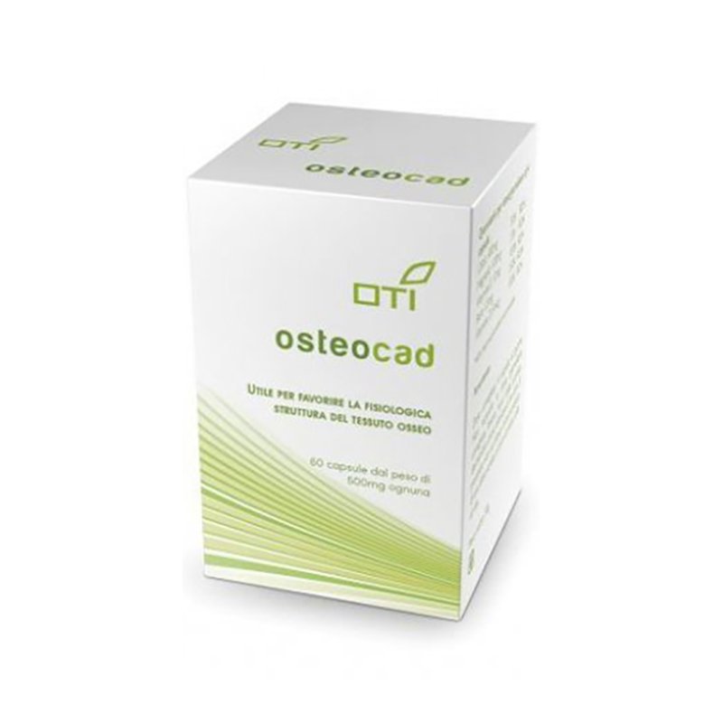Osteo Cad 60 Capsule OTI Integratore Calcio e Vitamina D per la Salute di Ossa e Articolazioni The Bone Support Osteo Cad 60 Capsule OTI Integratore Calcio e Vitamina D per la Salute di Ossa e Articolazioni The Bone Support