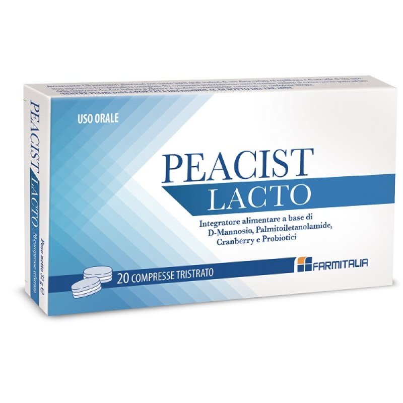 Peacist Lacto Benessere Vie Urinarie 20 compresse