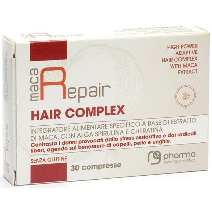 Maca Repair Hair &ndash; Trattamento Rinforzante e Riparatore per Capelli Danneggiati con Estratto di Maca