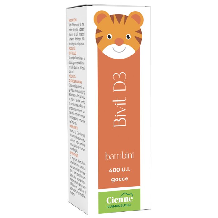 Bivit D3 gocce 15 ml - integratore di vitamina D3 in gocce