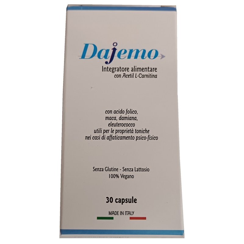 Dajemo 30 capsule integratore per sostegno energetico e tono dell'umore Dajemo 30 capsule integratore per sostegno energetico e tono dell'umore
