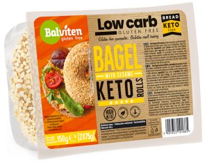 KETO BAGEL CON SESAMO 2PZ 75G