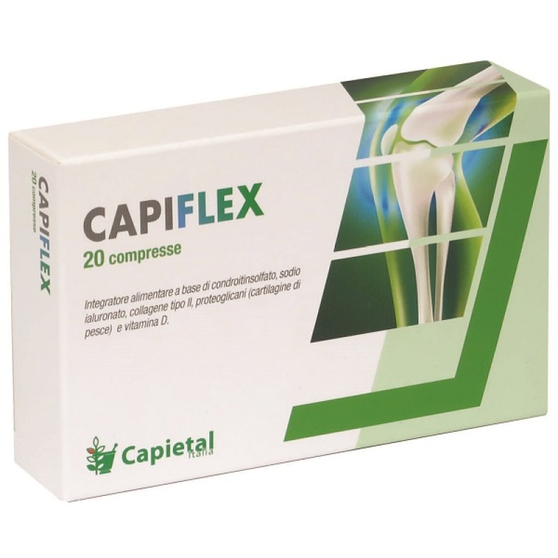 Capiflex 20 compresse - integratore per articolazioni e cartilagini Capiflex 20 compresse - integratore per articolazioni e cartilagini