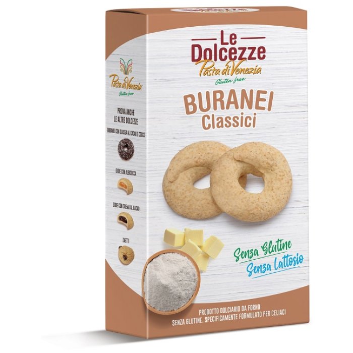 Le Dolcezze Buranei Classici Pasta Di Venezia senza glutine 180g