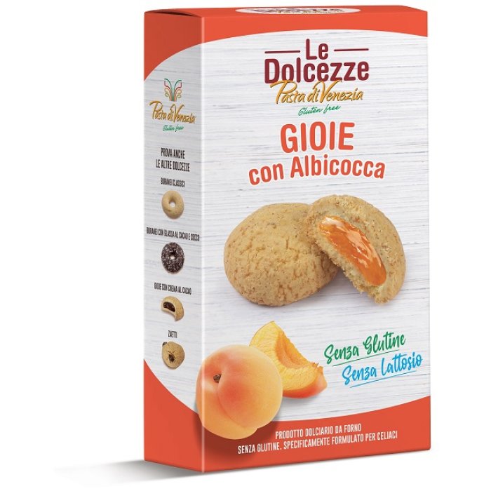 Pasta di Venezia gioie con albicocca senza glutine 180 grammi