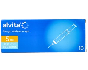 ALVITA SIRINGHE 5ML G23 10PZ