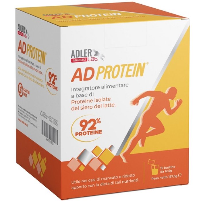 Adprotein Integratore Proteico 15 Bustine (Bust) per Supporto Muscolare e Nutrizionale Adprotein Integratore Proteico 15 Bustine (Bust) per Supporto Muscolare e Nutrizionale