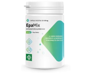 Epamix 60 Capsule 540 mg Integratore Alimentare Depurativo per Fegato e Apparato Digerente