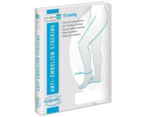 Calza medicale antithrombosis 18 millimetri di mercurio mono gamba destra per prevenzione trombosi venosa