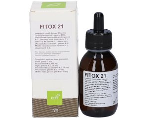 Fitox 21 Gocce 100 Millilitri OTI Integratore Naturale Drenante e Depurativo
