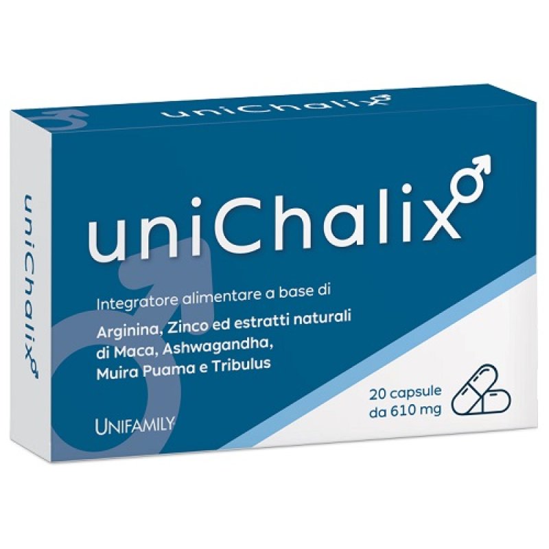 Unichalix - Integratore per migliorare il vigore e la potenza sessuale - 20 capsule