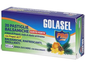 Sella Golasel Pro 20 Pastiglie Balsamiche Forti