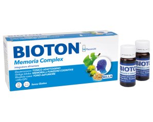 Bioton Memoria Complex integratore per la memoria e tono dell'umore 14 flaconcini