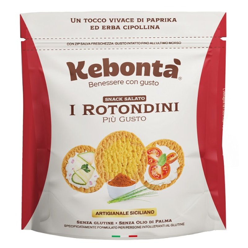 Kebont&agrave; I Rotondini pi&ugrave; gusto - biscotti frollini ricchi di gusto