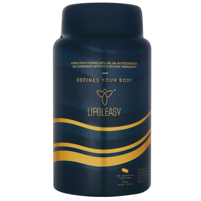 Lipoleasy integratore alimentare per metabolismo dei grassi e controllo del peso 90 compresse Lipoleasy integratore alimentare per metabolismo dei grassi e controllo del peso 90 compresse