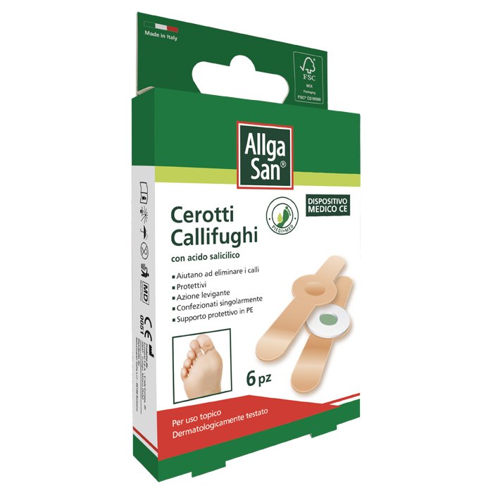 ALLGASAN CEROTTO CALLIFUGO 6PZ ALLGASAN CEROTTO CALLIFUGO 6PZ