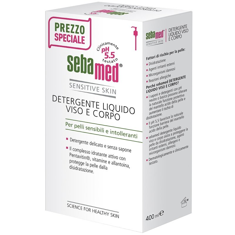 Sebamed Detergente Viso Corpo 400 Ml Sebamed Detergente Viso Corpo 400 Ml