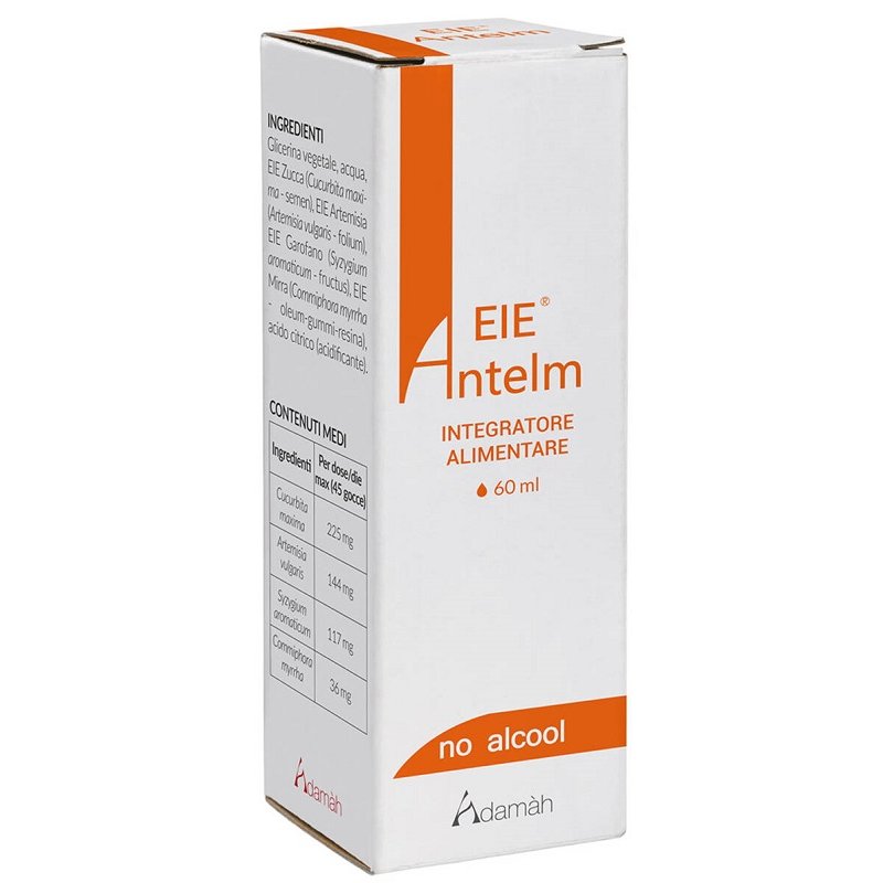 EIE Antelm Gocce 60 ml Integratore Alimentare Naturale per Benessere Intestinale e Supporto del Sistema Immunitario