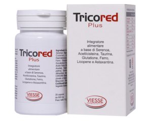 Tricored Plus Integratore 30 Capsule per Colesterolo e Trigliceridi con Riso Rosso Fermentato e Coenzima Q10