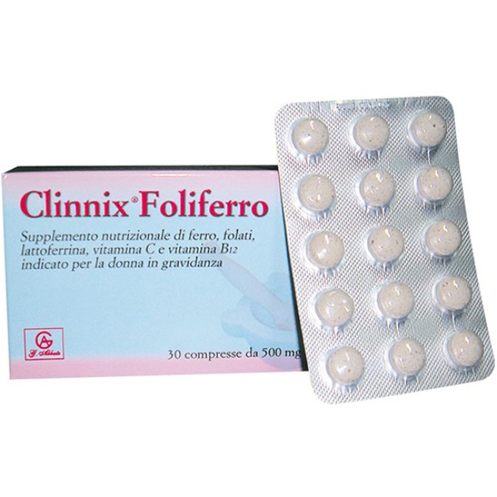 Abbate Gualtiero Clinderm Foliferro 30 Compresse