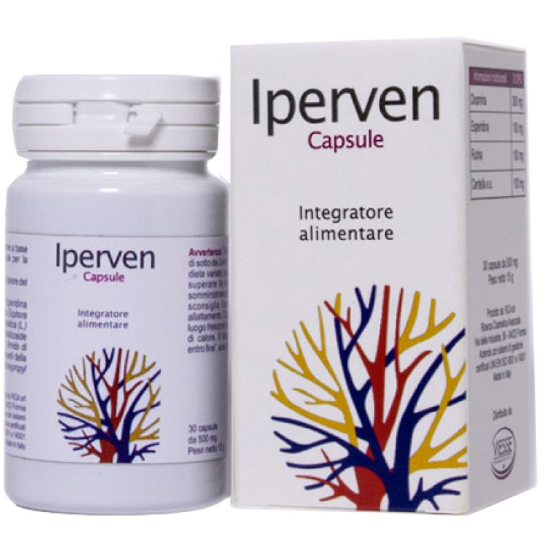 Iperven Integratore Gambe Pesanti e Microcircolo 30 Capsule per la Circolazione Venosa Iperven Integratore Gambe Pesanti e Microcircolo 30 Capsule per la Circolazione Venosa
