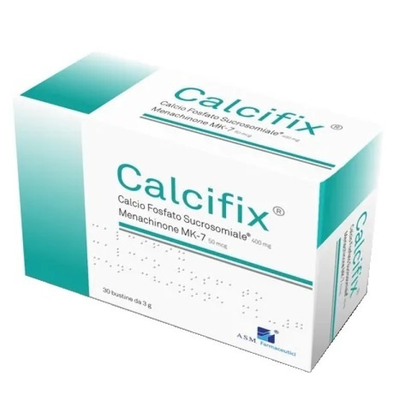 Calcifix 30 Bustine Integratore di Calcio e Vitamina D per la Salute di Ossa e Articolazioni