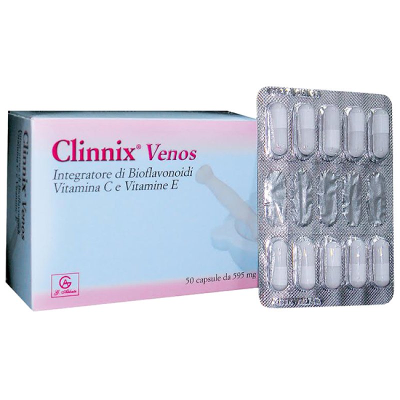 Sanoclin Venos Integratore 48 Capsule per Circolazione Venosa, Capillari e Gambe Leggere