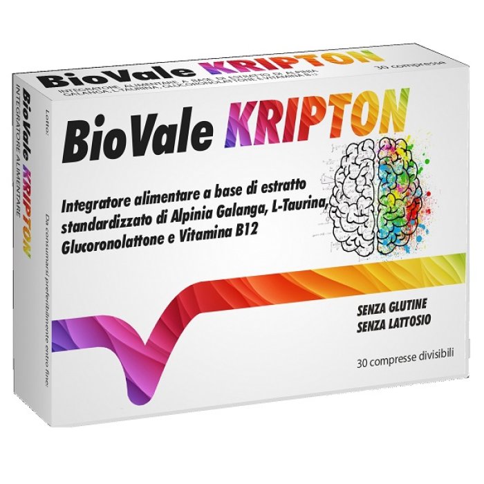 Biovale Kripton Integratore Alimentare in Compresse 30 Pezzi