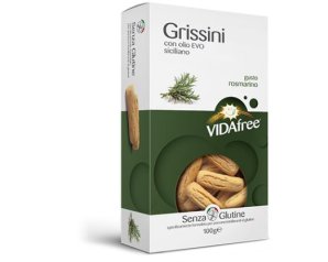 VIDAFREE Grissini Rosm.100g